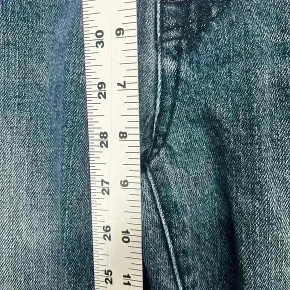 Rue21 Blue Distressed Straight Leg Jeans - Picture 5 of 11